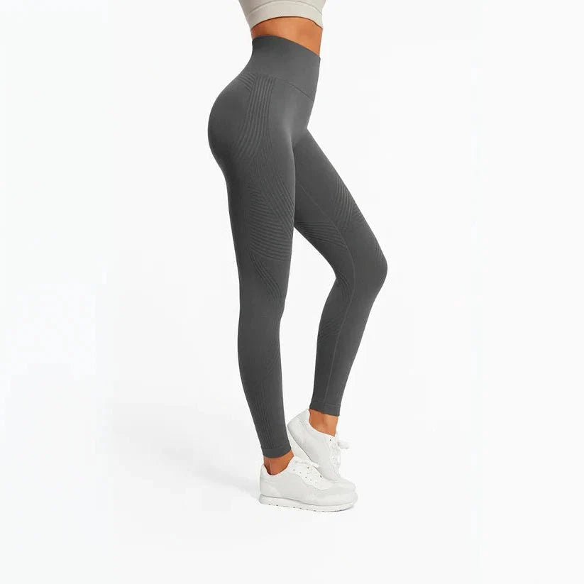 GetSvelt 3D-leggings · grå