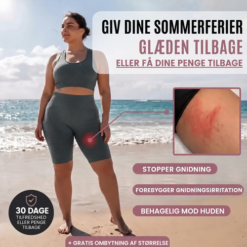 Get Svelt 3D-shorts – komfort og beskyttelse mod lårgnidning