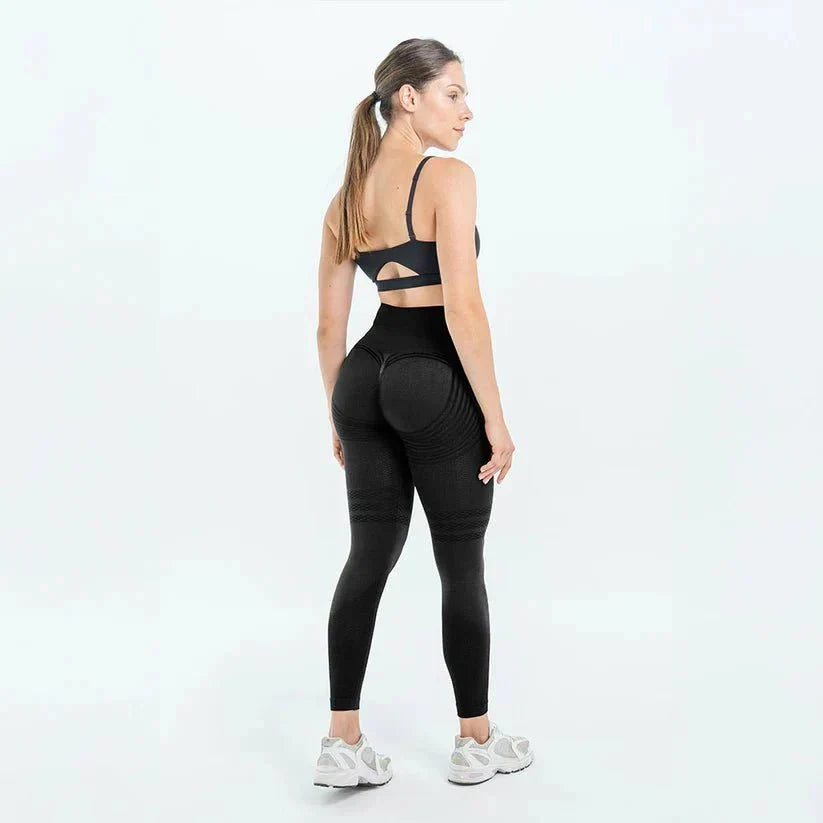 GetSvelt 3D-leggings · sort, set bagfra