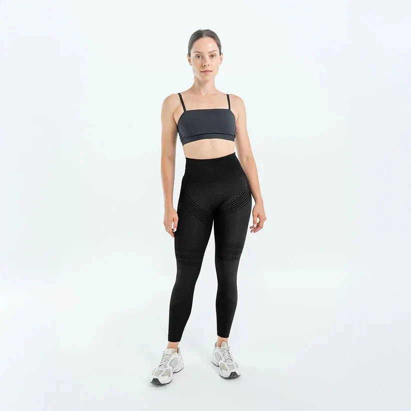 GetSvelt 3D-leggings · sort, set forfra